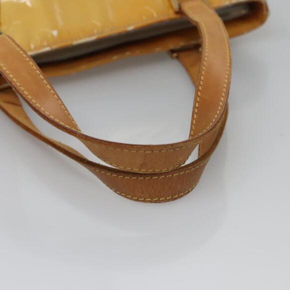 LOUIS VUITTON Monogram Vernis Houston Hand Bag Gris M91053 - Picture 8 of 13